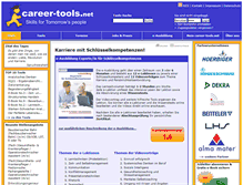 Tablet Screenshot of career-tools.net